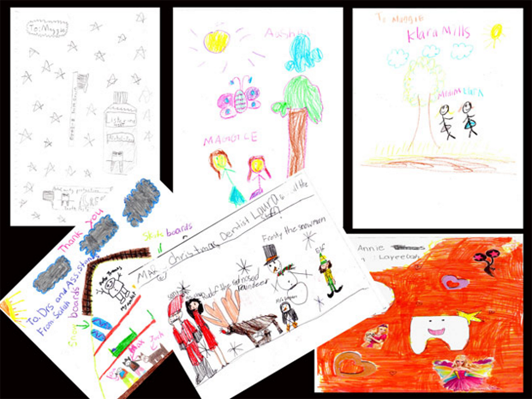 drawing by young patients